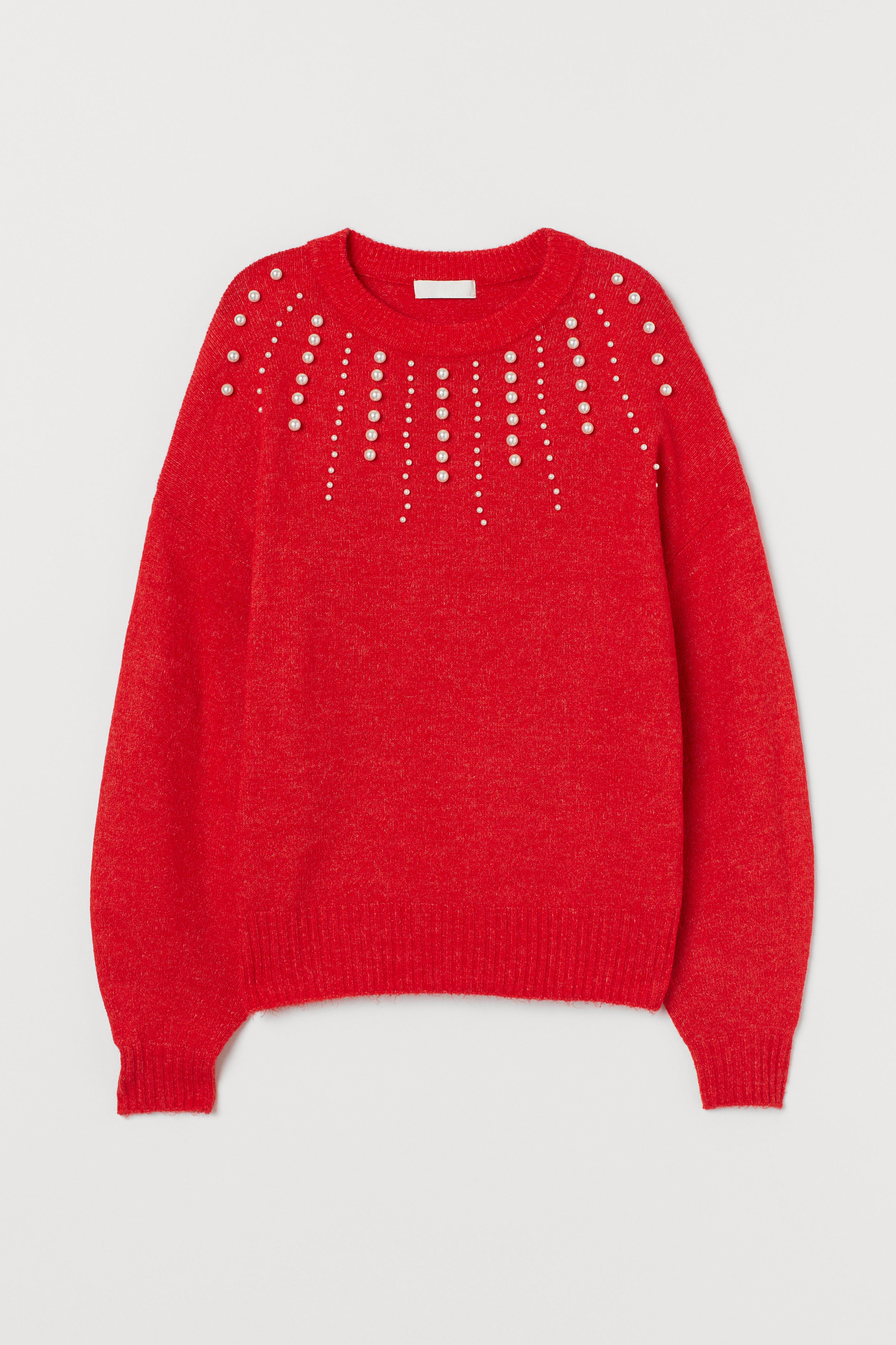 

Джемпер H&M S красный 7884550