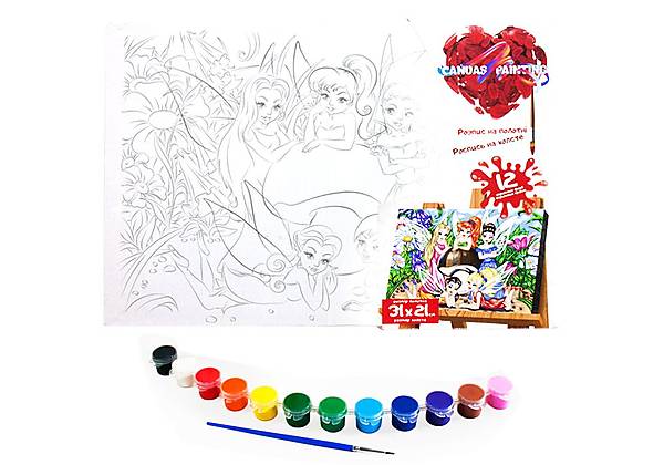 

Роспись на холсте "Феи" Dankotoys DANKO TOYS (PX-06-05)