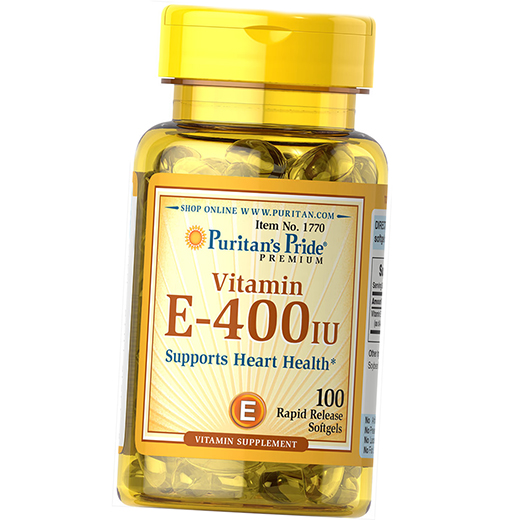 

Витамин Е, Альфа-Токоферол, Vitamin E-400, Puritan's Pride 100гелкапс (36367022)