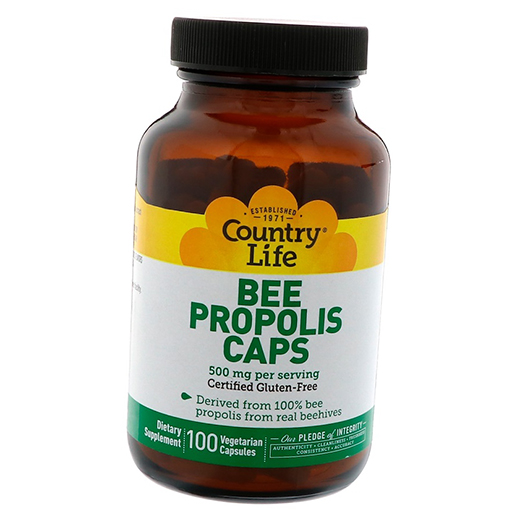

Bee Propolis Caps 500 Country Life 100вегкапс (71124006)