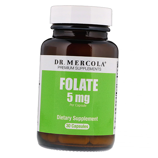 

Фолат, Folate 5, Dr. Mercola 30капс (36387017)