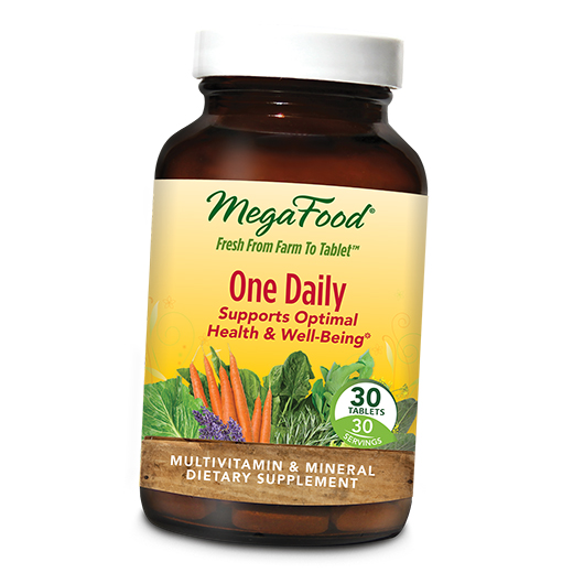 

Мультивитамины, One Daily, Mega Food 30таб (36343022)
