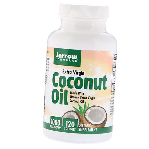 

Coconut Oil Extra Virgin 1000 Jarrow Formulas 120гелкапс (71345013)