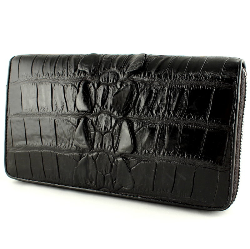 

Кошелёк (клатч) из кожи крокодила (N MHB 14 Black) черный