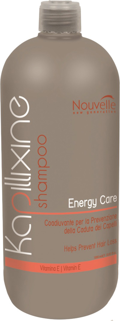 Акція на Шампунь против выпадения волос с витамином Е Nouvelle Energy Care Shampoo 1000 мл (5424) (8025337304371) від Rozetka UA