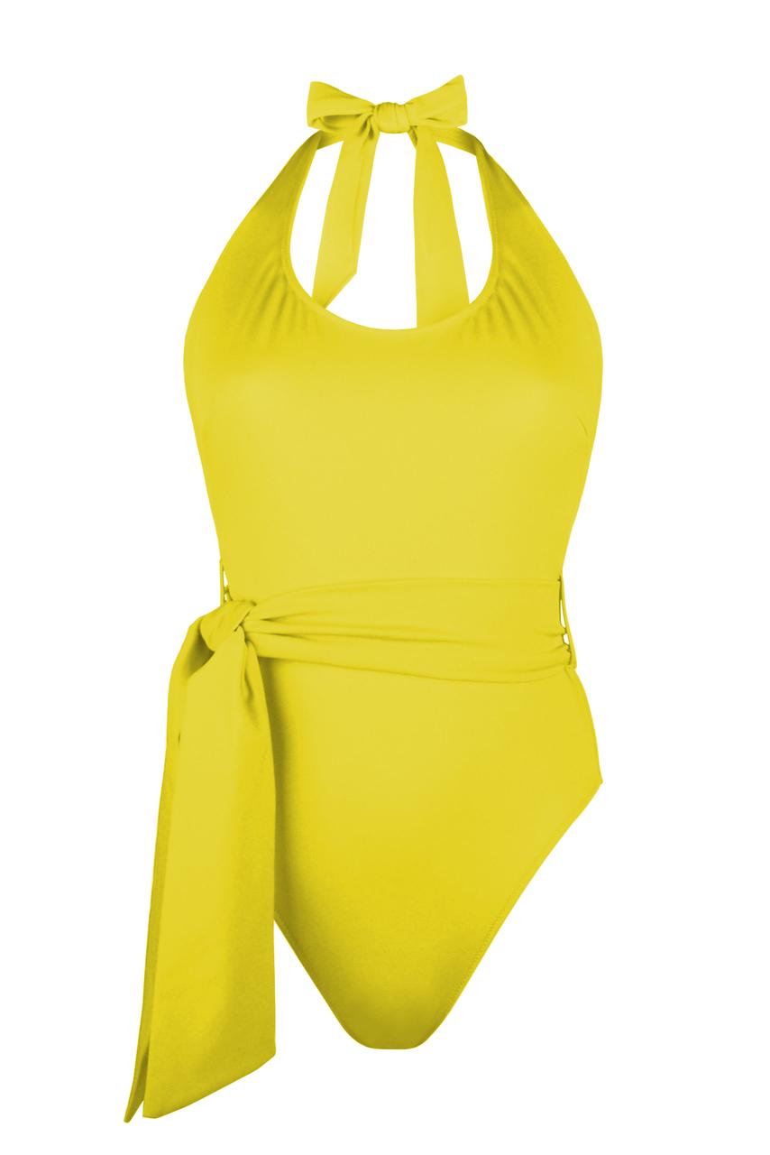 

Купальник халтер Kifa К-871 M (46-48) Желтый