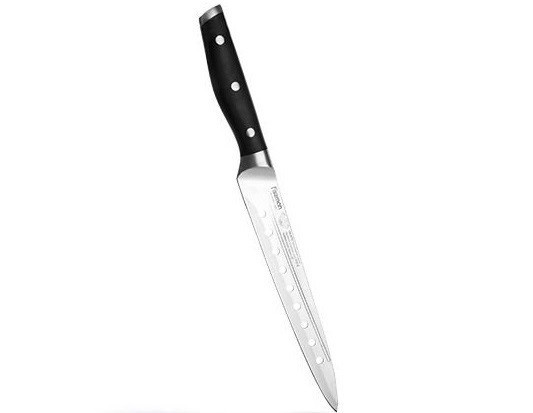 

Кухонный нож Fissman Takatsu 200 мм для сашими черный (2357)