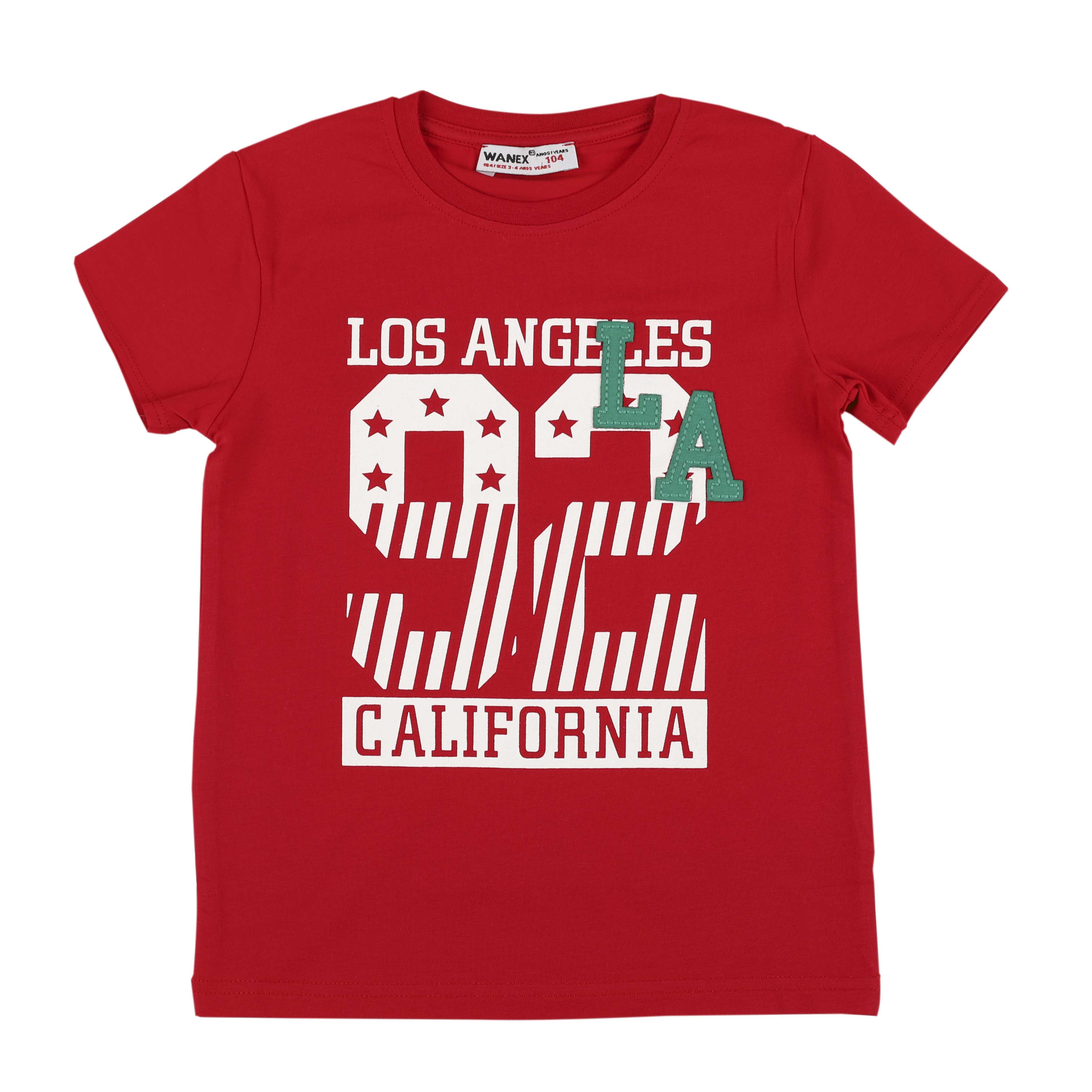 

Футболка Wanex "Los Angeles" красная 110