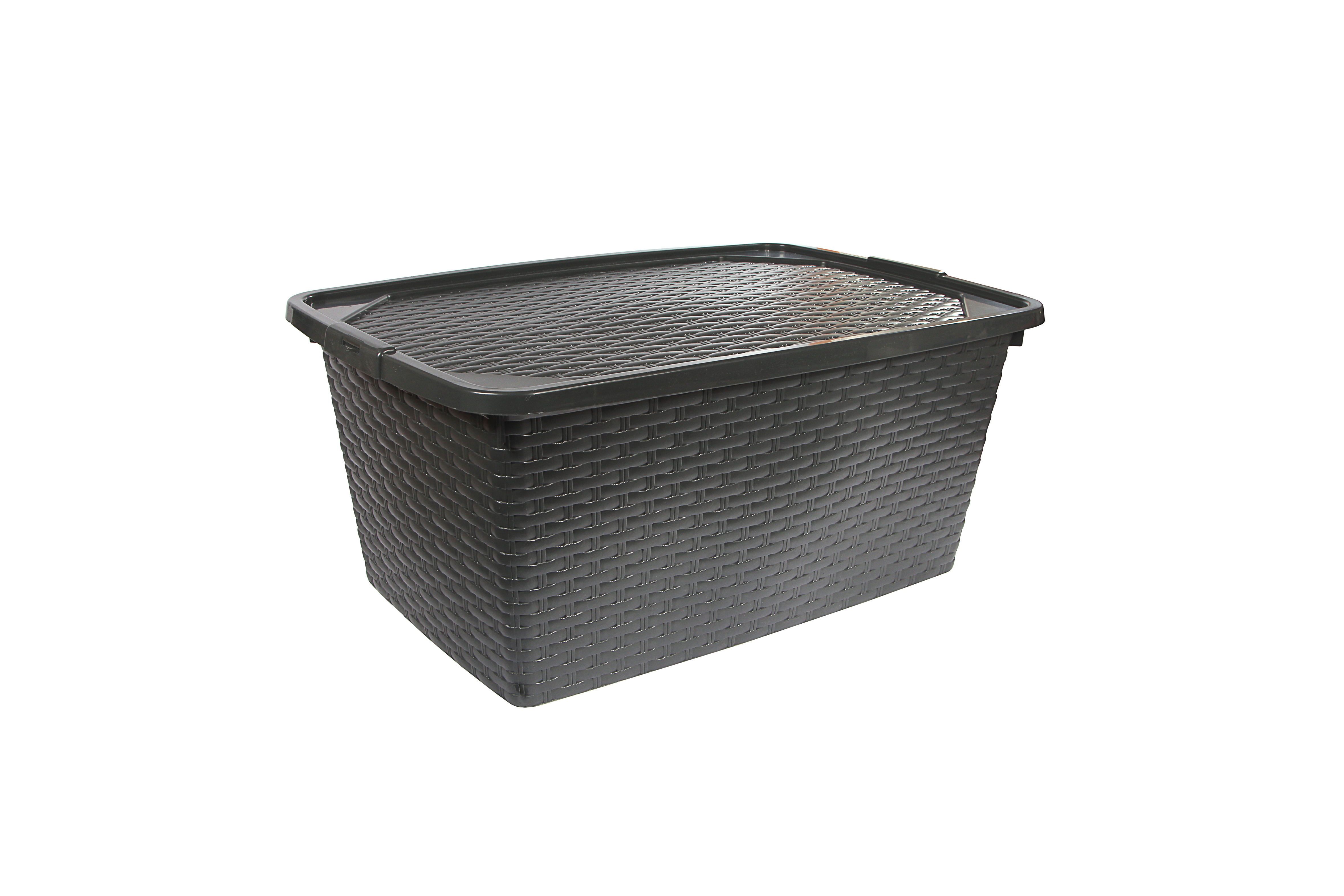 

Контейнер пластиковый Heidrun Intrigobox 40л, 59*39*26см Черный (HDR-45122)