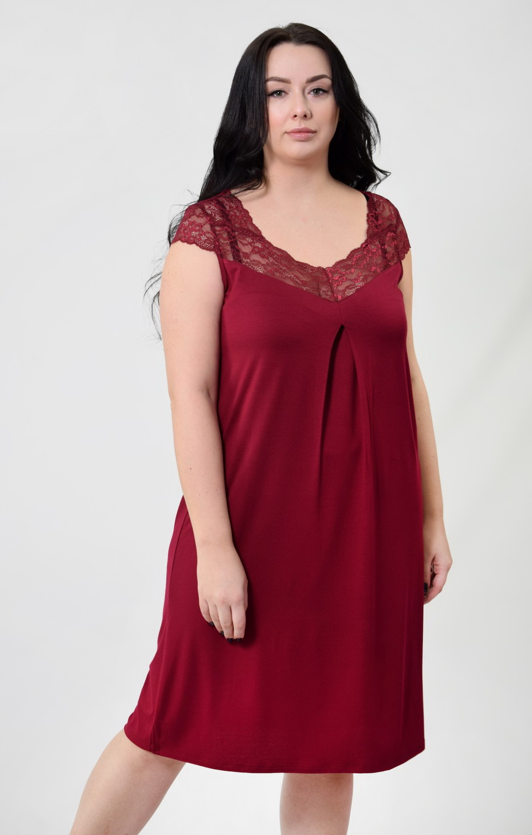

Сорочка N.EL вишня  (артикул 1267-92, Сорочка N.EL вишня 4XL (артикул 1267-92)