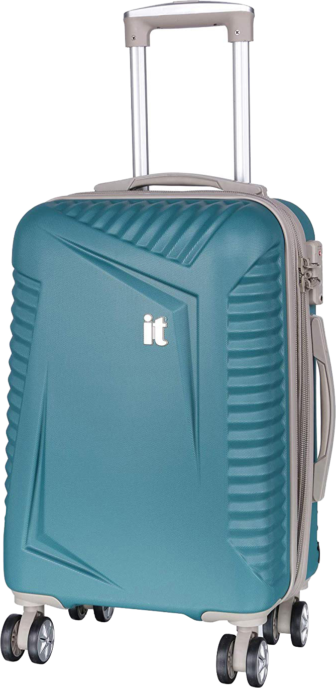 

Чемодан на колесах с расширением IT Luggage IT16-2325-08-S-S138 35 x 55 x 23 см 35 л Голубой