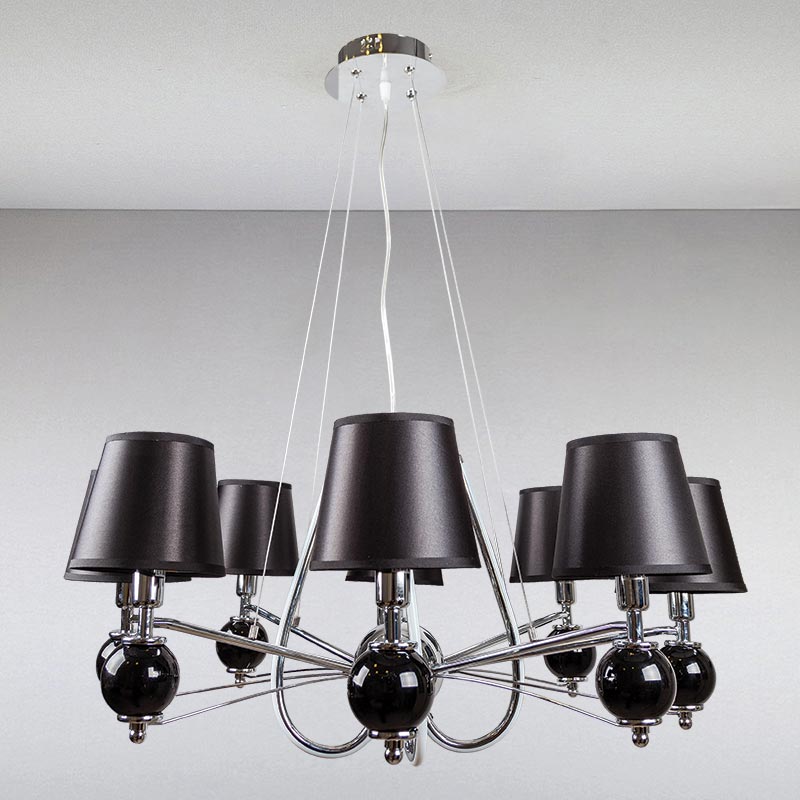 

Люстра Light House LS-13427-8 CR хром