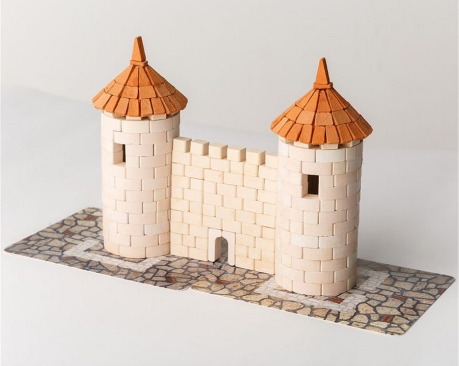 

Мини-Конструктор из керамических кирпичиков 'Две башни' (07104, 70224, 9715071) (0067-62)