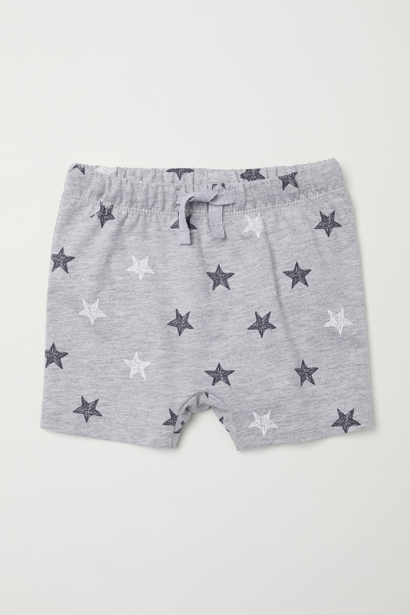 

Шорты H&M 50 см Серые (HМ112107)