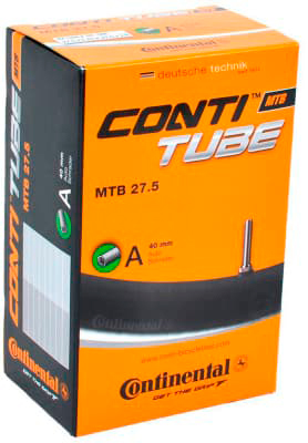 

Камера Continental MTB Tube 27.5" B+ S42 RE [65-584->70-584] AV 40 мм (180017)
