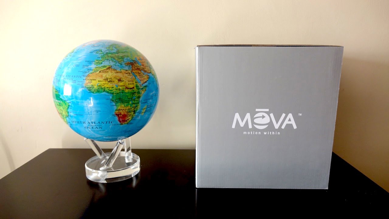 

Глобус самовращающийся Физическая Карта Solar Globe USA
