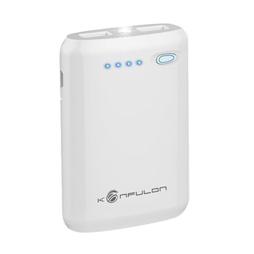 

УМБ внешний аккумулятор Powerbank Konfulon Y1301 7800mAh. Белый