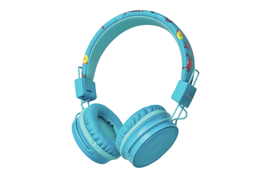 

Детские беспроводные наушники Comi Bluetooth Wireless Kids Headphones - blue(23128)