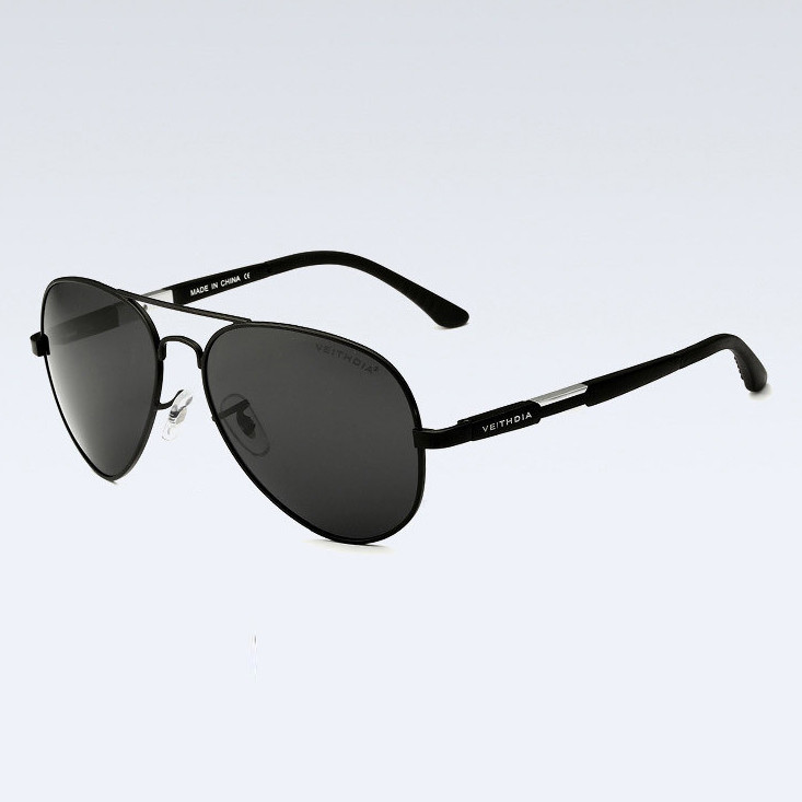 

Очки поляризационные Veithdia 6695 Black + футляр