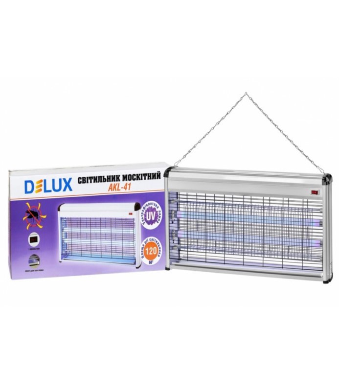 

Уничтожитель ловушка для насекомых Delux AKL-41 2x20W 150м.кв.