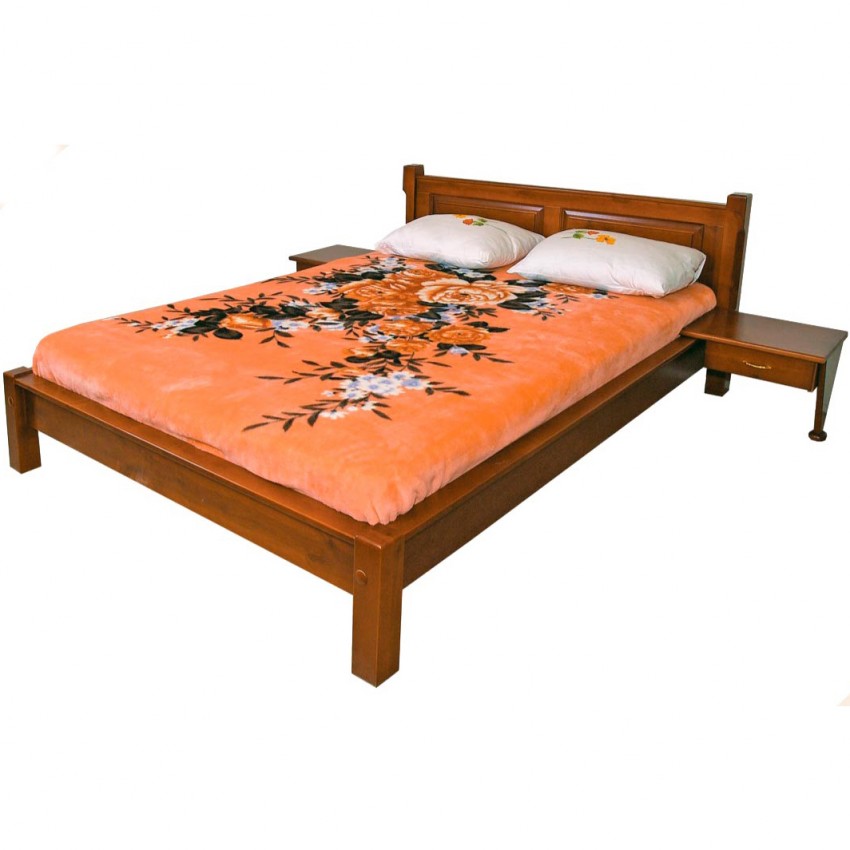 

Кровать Гармония Темп-Мебель Без ниши Ольха массив 90х200