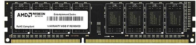 

Оперативная память AMD DDR3-1333 4096MB PC3-10600 R3 Value (R334G1339U1S-U)