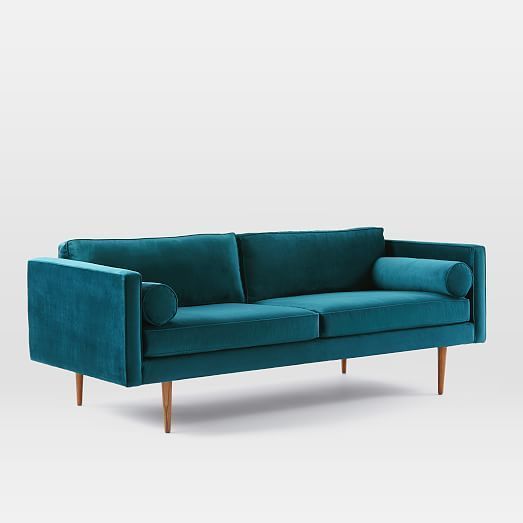 

Диван Palermo Прямой Aqua 196х80х94см