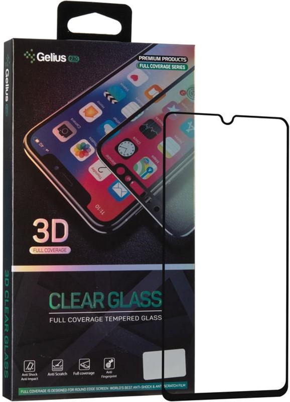 

Защитное стекло Gelius Pro для Huawei P30 Black
