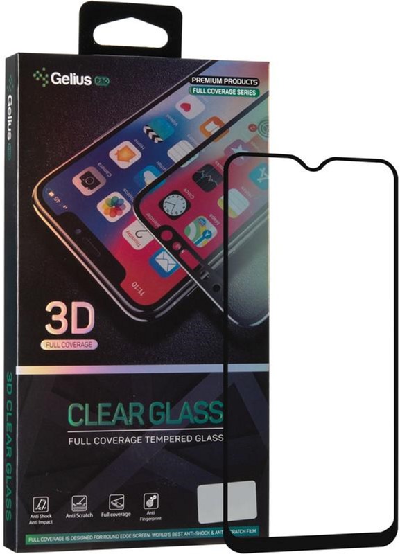 

Защитное стекло Gelius Pro для Xiaomi Redmi 7 Black