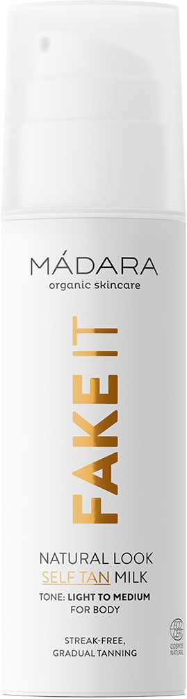 Акция на Молочко-автозагар для тела Madara SPF Fake It Natural Look Self Tan Milk 150 мл (4751009820750) от Rozetka UA