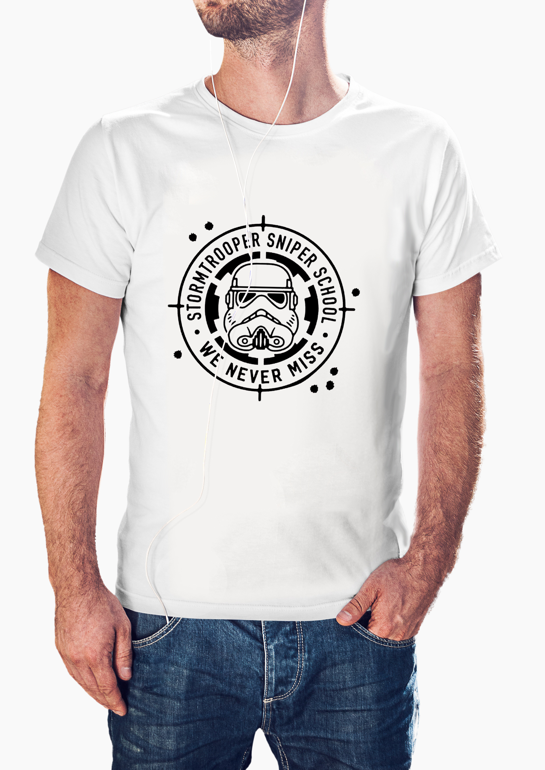 

Футболка Stedman ST2000-WHI Stormtrooper Sniper School Звёздные войны Star Wars Белая, Футболка Stedman ST2000-WHI Stormtrooper Sniper School Звёздные войны Star Wars Белая L