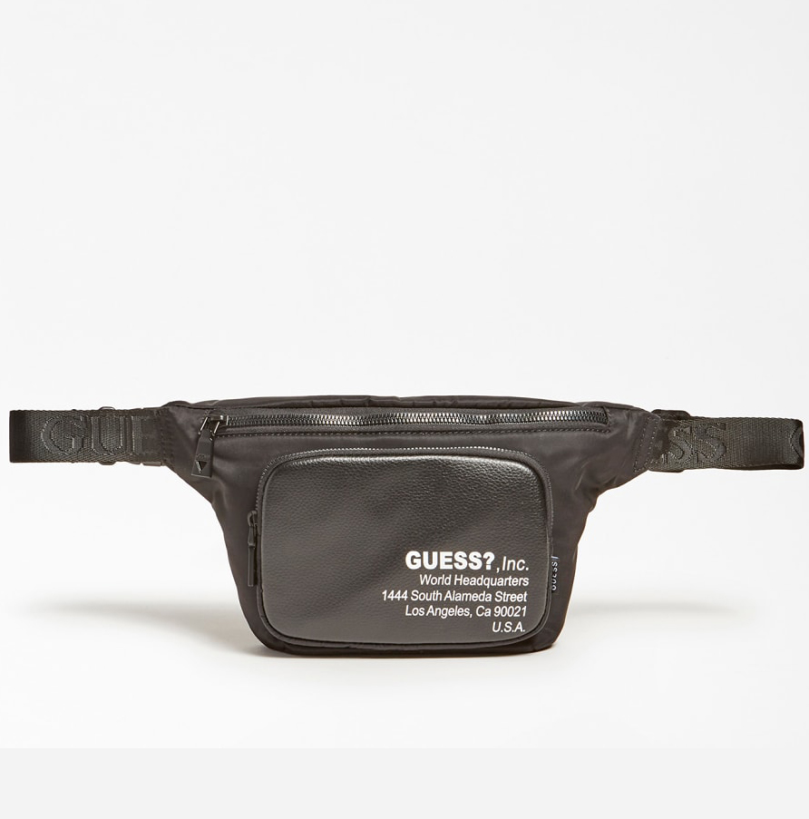 

Мужская поясная сумка Guess HMMSM1-P1231-BLA Black