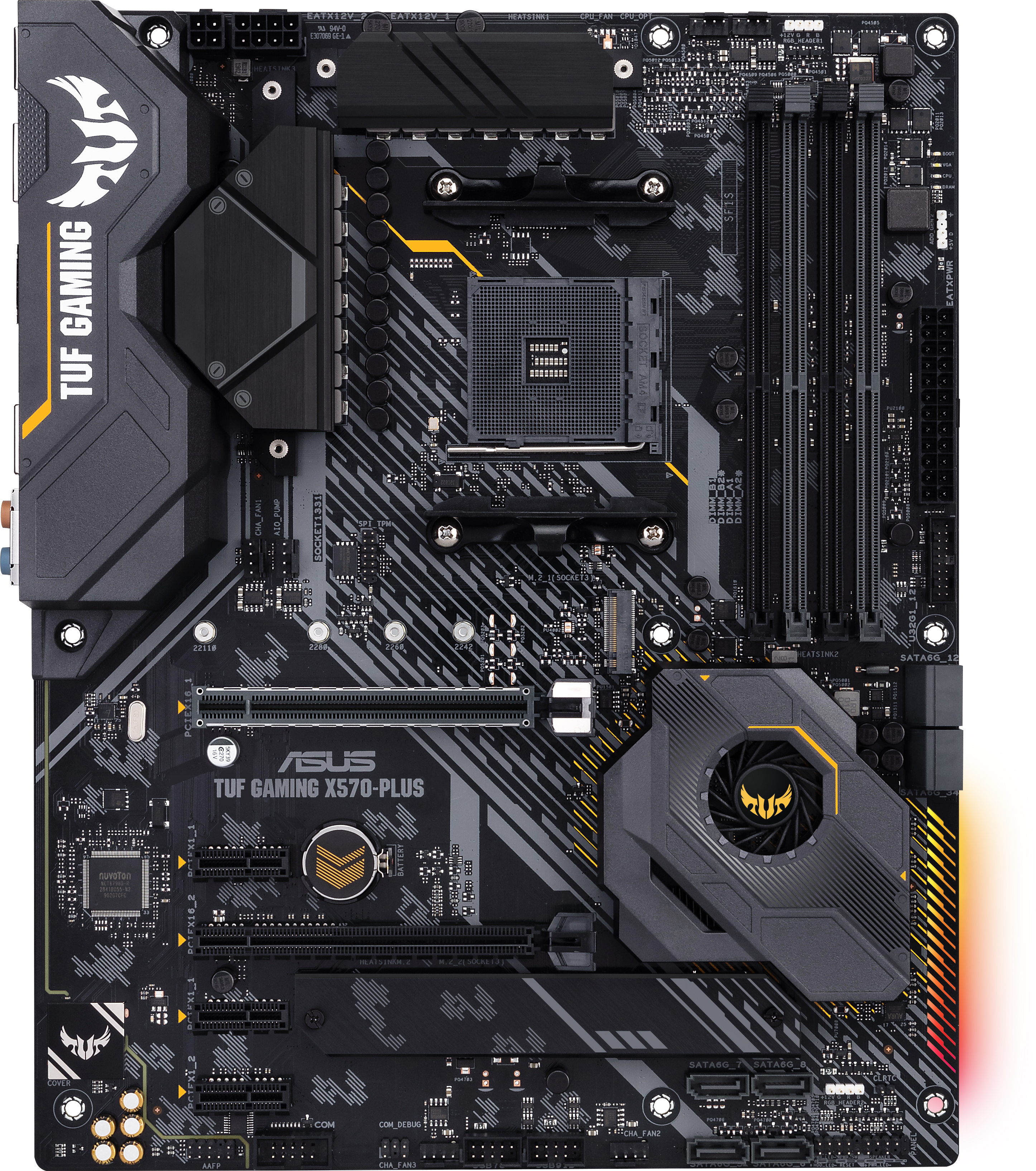 Акція на Материнская плата Asus TUF Gaming X570-Plus (sAM4, AMD X570, PCI-Ex16) від Rozetka UA