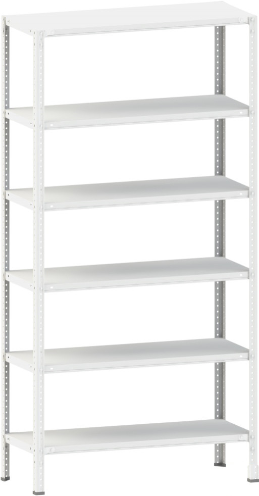 

Стеллаж металлический 2000х1200х800мм.6 полок, 200кг/на полку,до 1200кг. на стеллаж, болтовое соединение