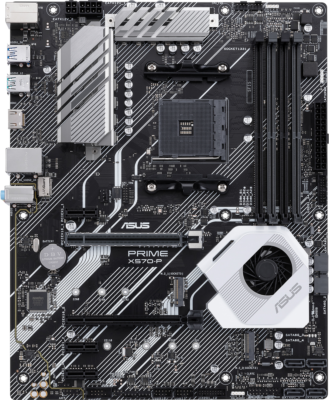

Материнская плата Asus Prime X570-P (sAM4, AMD X570, PCI-Ex16)