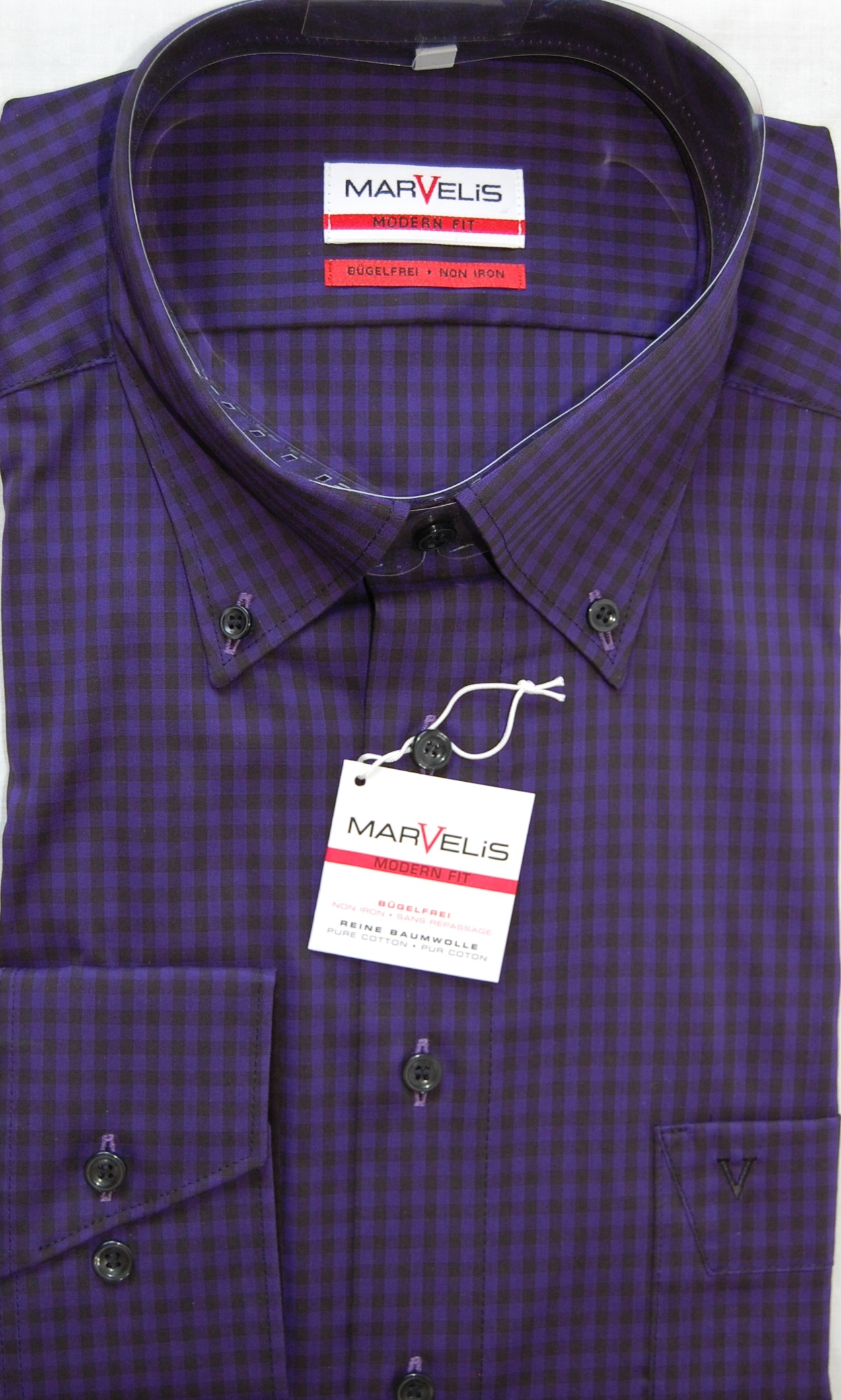 

Рубашка Marvelis Modern Fit 2720-64-94 темно фиолетовая, Размер, Рубашка Marvelis Modern Fit 2720-64-94 темно фиолетовая, Размер L