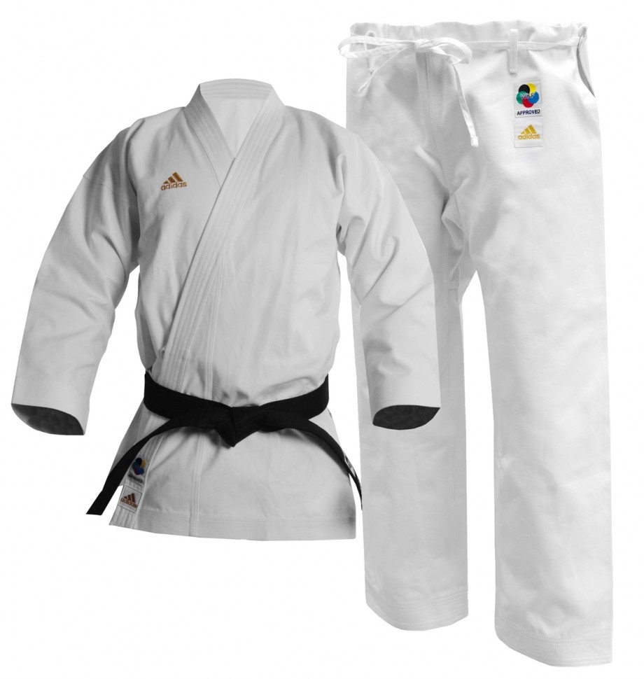 

Кимоно для карате Adidas WKF Japanese Style K460J белое 150 см