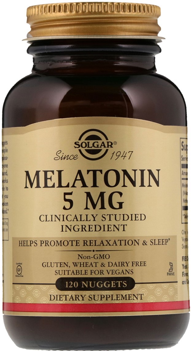 Акция на Аминокислота Solgar Мелатонин 5 мг 120 таблеток (033984019379) от Rozetka UA