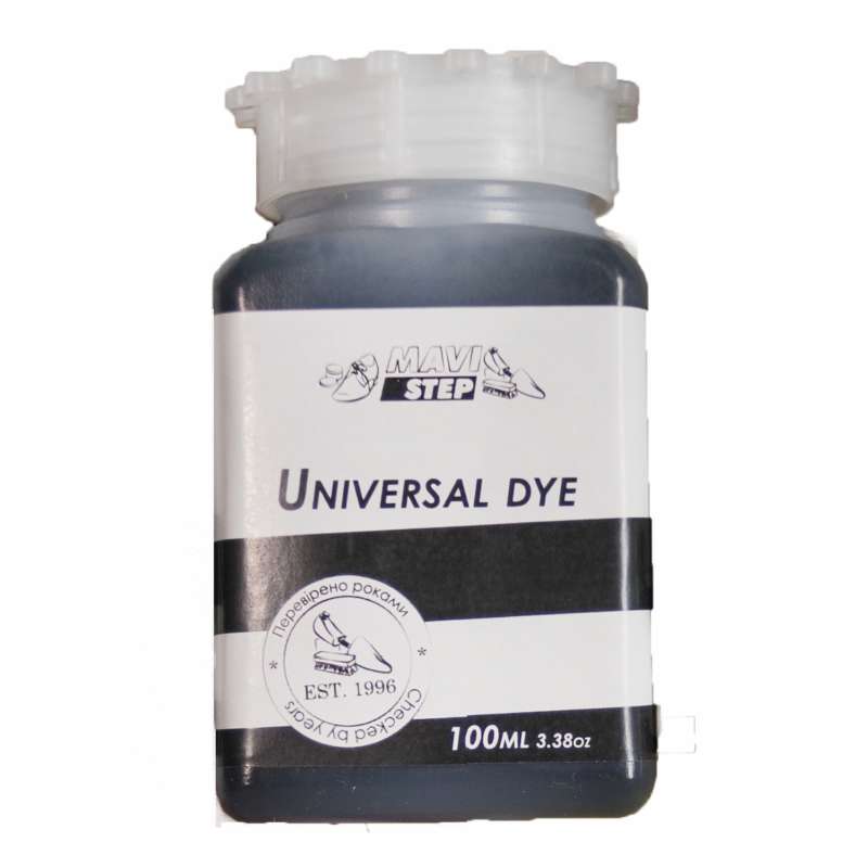 

Краска для кожи черная MAVI STEP Universal Dye, 100 мл