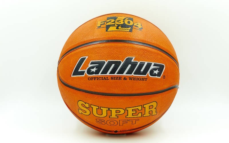 

Мяч баскетбольный Lanhua Super soft №7 Orange