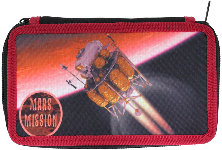 

Пенал Class Mars 2 отделения с наполнением (99607/8591662996074)