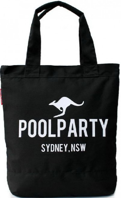 

Коттоновая сумка POOLPARTY (pool1-black)