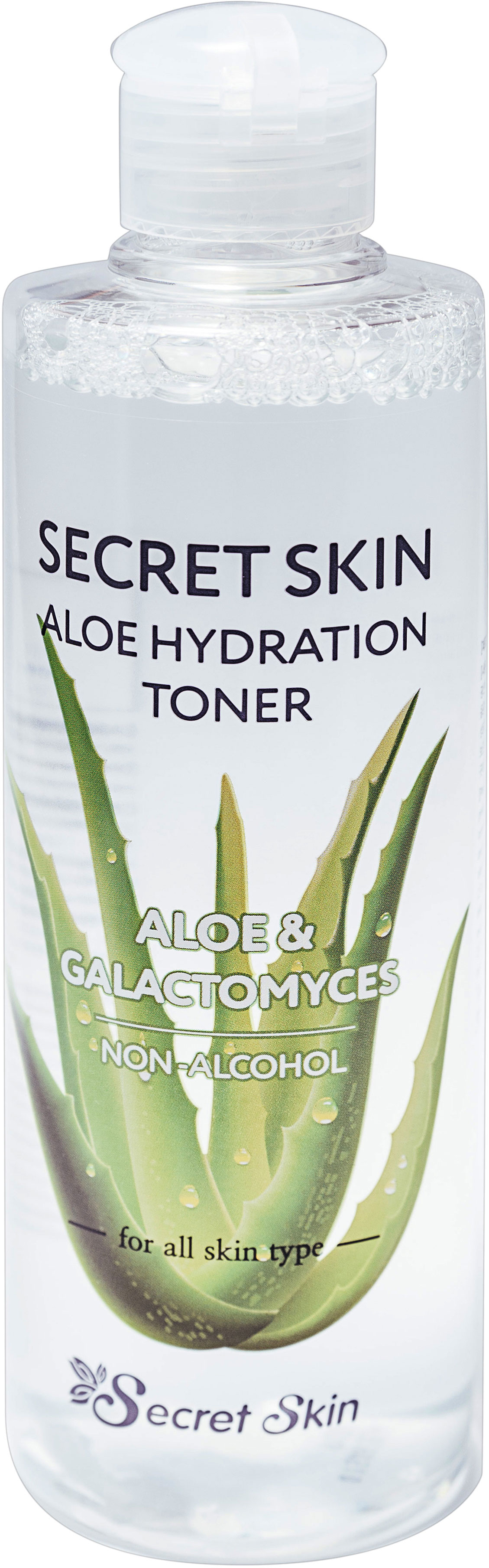 Акция на Увлажняющий тонер для лица с экстрактом алоэ Secret Skin Aloe Hydration Toner 250 мл (8809540516673) от Rozetka UA
