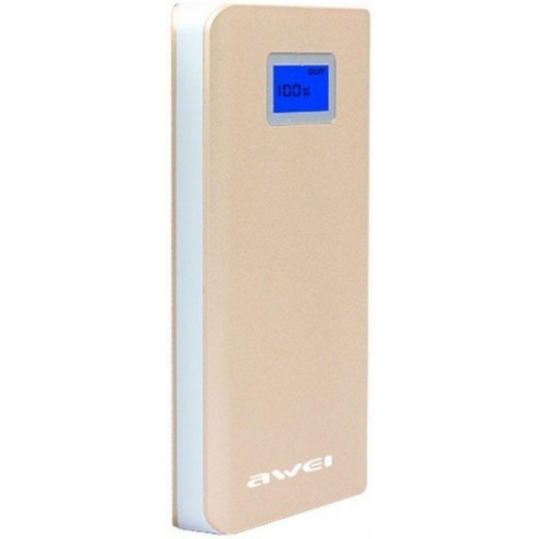 

УМБ Awei P83k 10000 mAh Gold