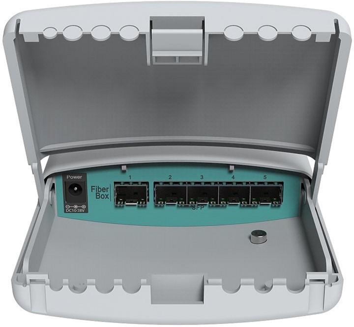 

Комутатор MikroTik CRS105-5S-FB гігабітний