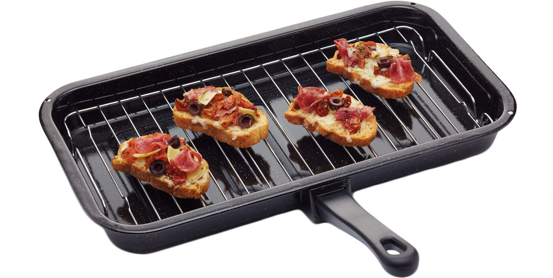 

Сковорода гриль KitchenCraft 40х23 см