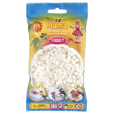 

Термомозаика Hama Набор бусин под жемчуг 1000 шт Midi 5+ (207-64)