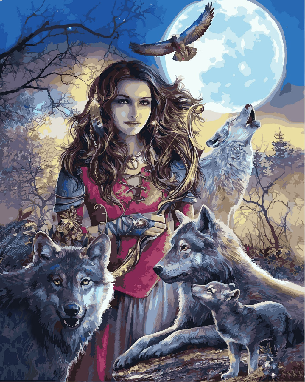 

Картина по номерам DIY Babylon Ведунья (VP927) 40х50 см (166084)