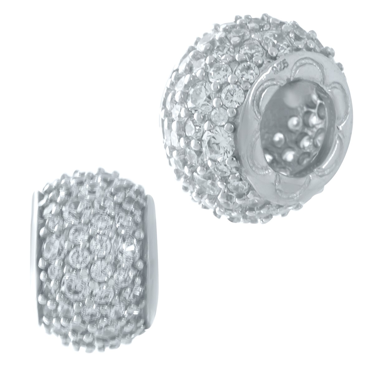 

Серебряный шарм SilverLine с фианитами