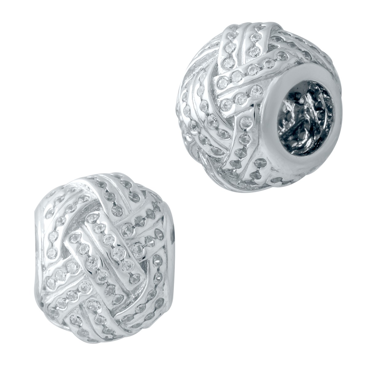 

Серебряный шарм SilverLine с фианитами